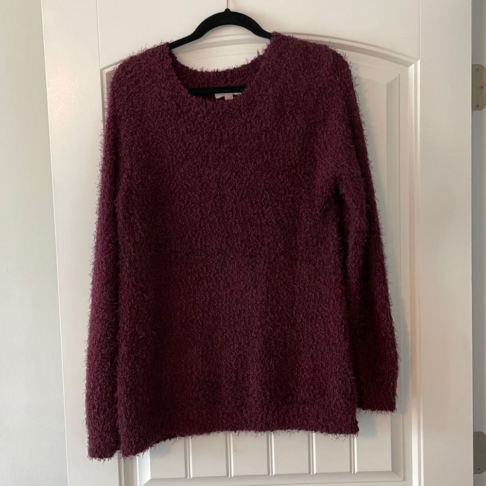 LC Lauren Conrad Eyelash Sweater, Size L